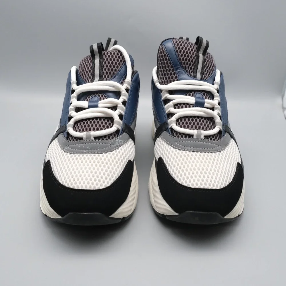 Dior B22 Sneakers Mens Size 44 Blue White Black 3SN231YUL-H569 - Picture 2 of 12